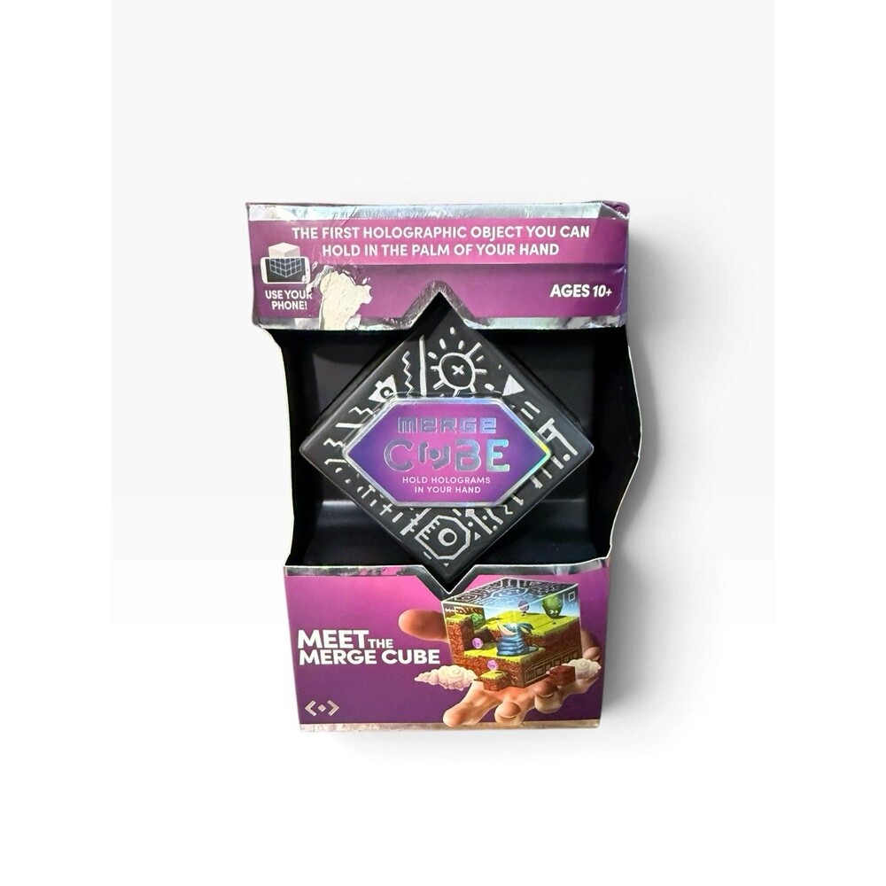 Merge Cube AR/VR Holographic Toy Model ARC-01 New Virtual Tech Toy Stem VR AR